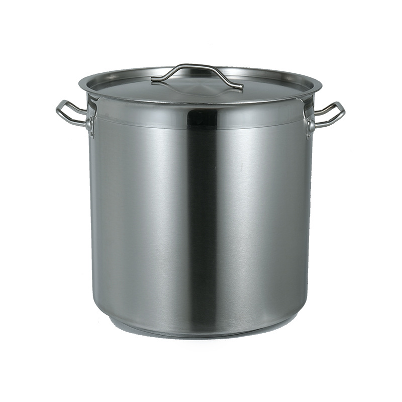 Large Commercial Stainless Steel Stock Pots